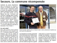 Trophée partenaire des sapeurs-pompiers du Morbihan