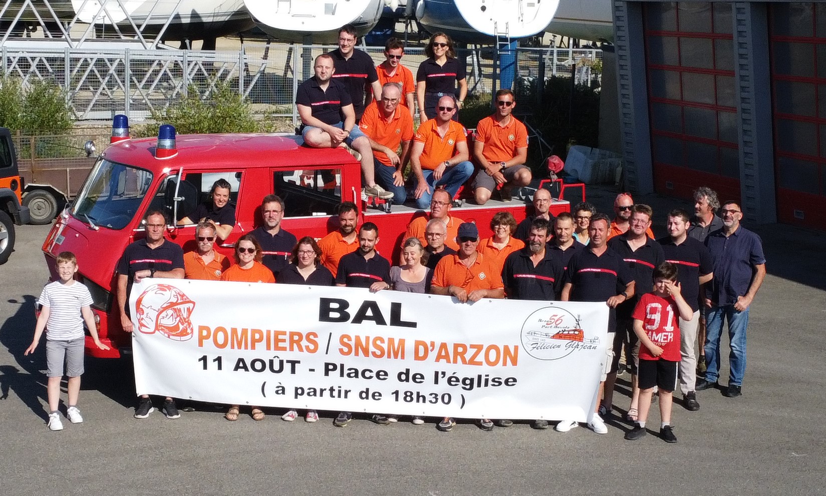 Bal Pompiers snsm Arzon 2024