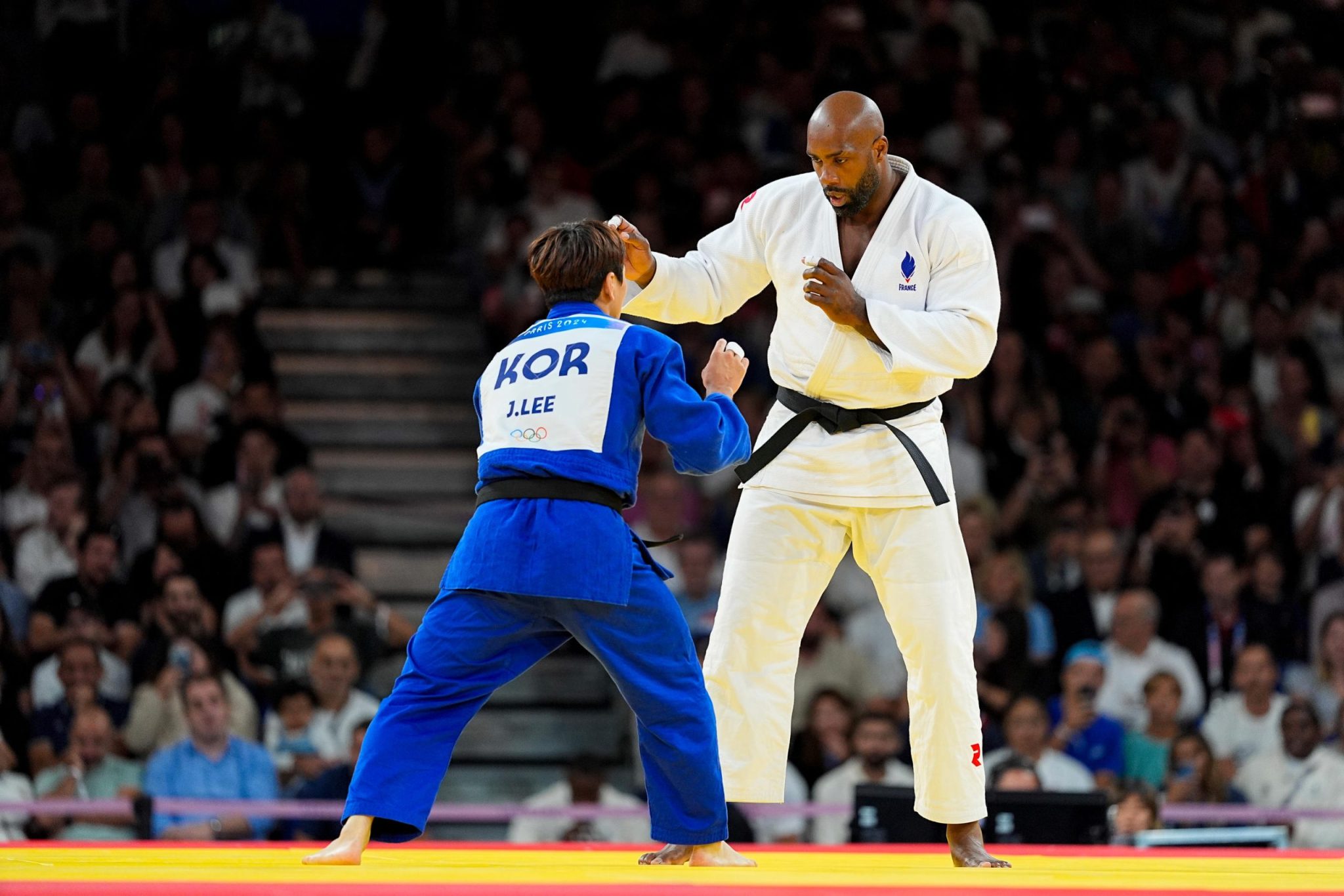 Tedyy Riner Taille de Teddy Riner - Sapeurs Pompiers Arzon